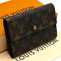 ルイヴィトン LOUIS VUITTON モノグラム ポルトトレゾール エテュイ