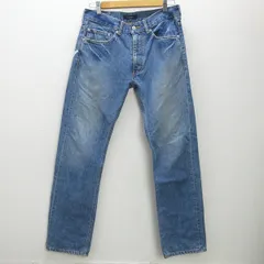 K■トミー/TOMMY ロゴチェーンステッチ刺繍 デニムパンツ ジーンズ【M】MENS■51【中古】のサムネイル