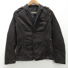 g■ジースター/G-STAR コットンジャケット【S】茶系/men's/63【中古】■