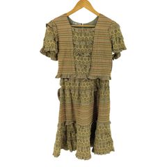 Ito fukuoka ギンガムチェック カシュクールブラウス ロング丈 未使用 