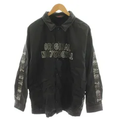 テンダーロイン TENDERLOIN ナイロンコーチジャケット NYLON COACH JKT ブルゾン ロゴ S 黒 ブラック /AN ▲Hのサムネイル