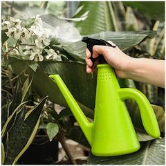 じょうろ 水差し 園芸 霧吹き スプレーボトル 2WAY ジョウロ 如雨露 1L ガーデニング 散水 水やり (グリーン, 1L) [グリーン] [1000 ml]