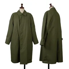 トリココムデギャルソンtricot COMME des GARCONS ボアライナー着脱ボタンフライステンカラーコート カーキSのサムネイル
