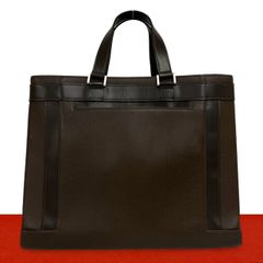 極 美品 LOUIS VUITTON ルイヴィトン カスベック PM タイガ レザー 本