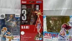 ワンピース Figuarts ZERO ナミ 3種セット　まとめ売りのサムネイル
