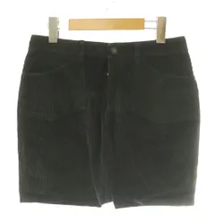 アーペーセー A.P.C. コーデュロイミニスカート タイト 38 黒 ブラック /SS ■OS ■MAのサムネイル