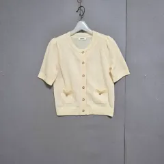 サンドロ 연옐로우 カーディガン ニット 80 n7008のサムネイル