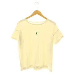 ビアズリー BEARDSLEY ガリャルダガランテ ソーダ刺繍Tシャツ カットソー 半袖 F ライトベージュ マルチカラー /DO ■OSのサムネイル