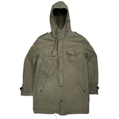 German Army(ドイツ軍) Military Mods Coat ミリタリー モッズ コート 180-190(XL程度) カーキのサムネイル
