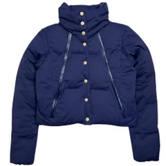 DESCENTE×FOUNDATION ADDICT(デサント×ファンデーションアディクト) Mizusawa Down Short Jacket 水沢ダウン ショート丈 ジャケット DFA-1001 S ネイビーのサムネイル