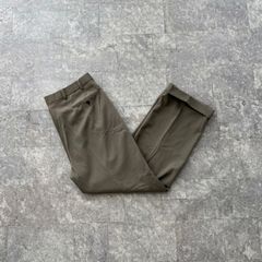 エルエルビーン ツータック スラックス チノパン W40 チャコールグレー