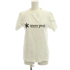 スノーピーク snow peak Tシャツ 1 白 ロゴ 半袖 ラウンドネック /JP63のサムネイル