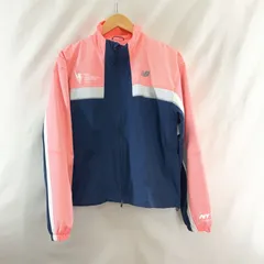 new balance／ニューバランス　New York Cityマラソン2025ジャケット　　ピンク　ネイビー　サイズXS【YS0046-005】　245のサムネイル