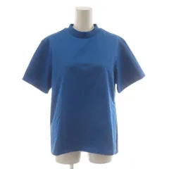 ユナイテッドトウキョウ UNITED TOKYO Tシャツ カットソー 1 青 ブルー スタンドネック 半袖 無地 /RRのサムネイル