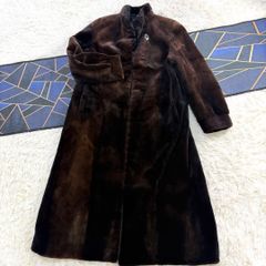 着丈 120cm シェアードミンク 毛皮コート SAG MINK ロング - メルカリ