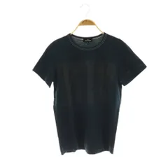 トリココムデギャルソン tricot COMME des GARCONS AD2016 製品染めプリント半袖T カットソー S ネイビー チャコールブラック /DO ■OSのサムネイル