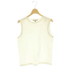 フィルメランジェ FilMelange オーガニックコットンタンクトップ カットソー ノースリーブ ron herman別注 0 ホワイト /HK ■OSのサムネイル