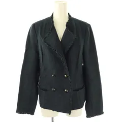 アルアバイル allureville MANTECOリネンブレンドジャケット 2 紺 ネイビー /SS ■OSのサムネイル