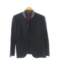 ポールスミス ブラック Paul Smith BLACK ノーカラージャケット 背抜き 40 ブラック /DO ■OSのサムネイル