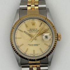 ☆3日以内返品可☆ 美品 ROLEX ロレックス SS×YG デイトジャスト 自動