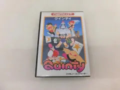  訳あり ゲーム ファミコン ソフト クインティ 箱説・はがき付きのサムネイル