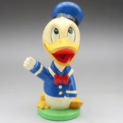 ディズニー　ドナルド　ヴィンテージボブルヘッド　1960年代　ペーパーマシュー（張り子）　日本製　DD02036