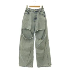 ダーリッチ Darich カットアウトデニムパンツ ジーンズ ワイド M ライトブルー /HS ■OSのサムネイル