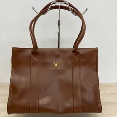 VALENTINO GHIBERTY トートバッグ ブラウン/茶色 Vロゴ ハンドバッグ レディース/メンズ[OX02956]のサムネイル