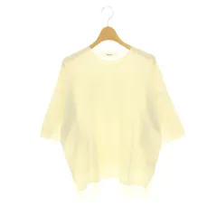 エブール ebure ニット カットソー 七分袖 オフホワイト /DO ■OSのサムネイル