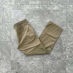エディーバウアー チノパン W38 L34 ベージュ Eddie Bauer ノータック ビッグサイズ ロングレングス ワイドストレート アウトドア アメカジ ストリート 古着のサムネイル