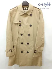 H131 [人気] BERBERRY LODON バーバリーロンドン トレンチコート M/46 ベージュ THE KENSINGTON | ★のサムネイル