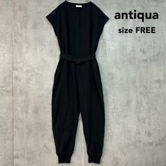 Pheeta Trinity オールインワン ピンタック ノースリーブ ブラック