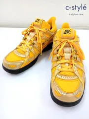 R762 [コラボ] Off-White×NIKE スニーカー 26cm イエロー系 Air Rubber Dunk University Gold | ★のサムネイル