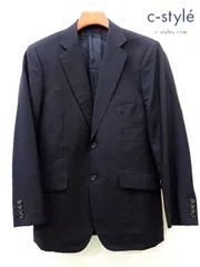 H103 [コラボ] Dunhill × JFA ダンヒル × 日本サッカー協会 ジャケット 50R ブラック 2ボタン ブレザー | ★のサムネイル
