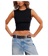 フリーピープル レディース トップス シャツ Free People Back To Back Tee Black ブラックのサムネイル