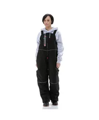 リフリジウェア レディース ボトムス カジュアルパンツ オーバーオール RefrigiWear Womens Insulated Softshell Bib Overalls Black ブラックのサムネイル
