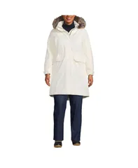 ランズエンド レディース アウター ジャケット・ブルゾン プラスサイズ パーカー ダウン Lands End Plusizexpedition Down Waterproof Winter Parkaのサムネイル