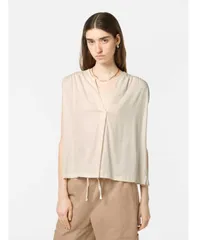 スコッチアンドソーダ レディース トップス Tシャツ Vネック SCOTCH SODA Womens Drapey VNeck TShirt Soft iceのサムネイル