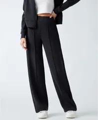 ゲス レディース ボトムス カジュアルパンツ GUESS Womens Lyra StraightLeg Jogger Pants Minuit Black ブラックのサムネイル