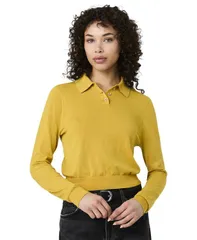 フレンチコネクション レディース トップス シャツ ニット 長袖 French Connection Womens Nola Fine Knit Colla red LongSleeve Top Deのサムネイル