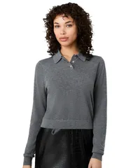 フレンチコネクション レディース トップス シャツ ニット 長袖 French Connection Womens Nola Fine Knit Colla red LongSleeve Top Daのサムネイル