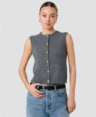 フレンチコネクション レディース トップス シャツ クルーネック ノースリーブ ニット French Connection Womens Aleyna Crewneck Sleeveless Knitのサムネイル