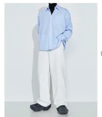 (新品) ORDER ARCHIVE ニュートロ ワイド デニムパンツ オフホワイト 32(L)のサムネイル