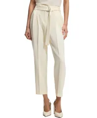 ヒューゴボス レディース ボトムス カジュアルパンツ クレープ Hugo Boss by Womens Japanese Crepe Tape redFit Pants Open Beige ベージュのサムネイル