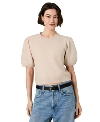 フレンチコネクション レディース トップス シャツ パフスリーブ ニット French Connection Womens Yulia Knit PuffSleeve Top Oatmeal Melaのサムネイル