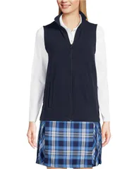 ランズエンド レディース アウター ジャケット・ブルゾン ベスト フリース Lands End Womens Lightweight Fleece Vest Jackets Classic navyのサムネイル