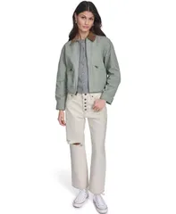 リーバイス レディース アウター ジャケット・ブルゾン コットン Levis Womens Cotton Utility Jacket Shadowのサムネイル