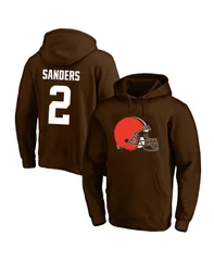 ファナティクス メンズ アウター パーカー・スウェットール Fanatics Menshedeur Sanders Brown Cleveland Browns Big Tall Name and Nのサムネイル