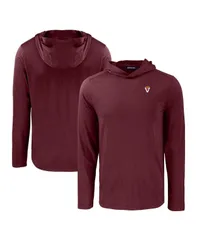 カッターアンドバック メンズ アウター パーカー・スウェット Cutter Buck Mens Maroon Virginia Techookies Coastlinepicomfort Eco Loのサムネイル