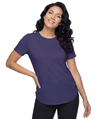 スケッチャーズ レディース トップス Tシャツ Skechers Womens Godri Swiftunic TShirt Violet Night バイオレットのサムネイル